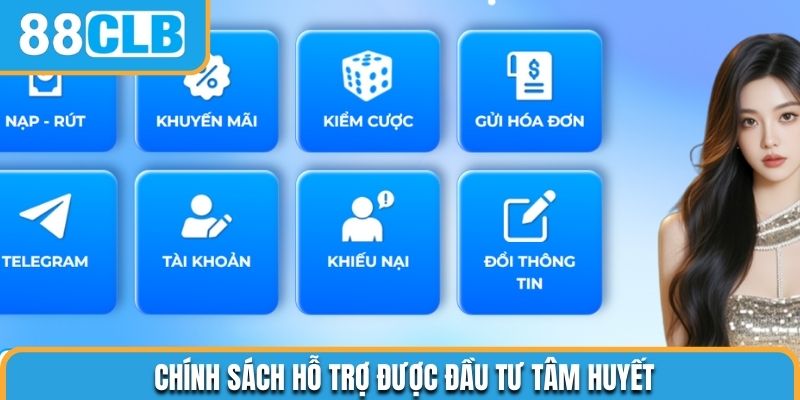 Chính sách hỗ trợ được đầu tư tâm huyết